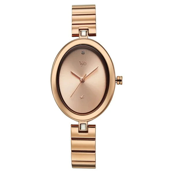 Vyb Celeste By Fastrack Quartz Analog Watch For Girls -60108WM01W - KRISHNA WATCH COMPANY
