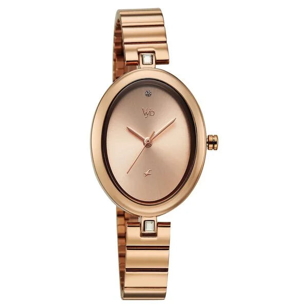 Vyb Celeste By Fastrack Quartz Analog Watch For Girls -60108WM01W - KRISHNA WATCH COMPANY