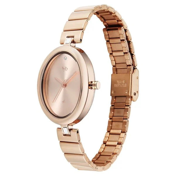 Vyb Celeste By Fastrack Quartz Analog Watch For Girls -60108WM01W - KRISHNA WATCH COMPANY