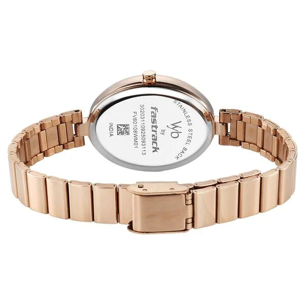 Vyb Celeste By Fastrack Quartz Analog Watch For Girls -60108WM01W - KRISHNA WATCH COMPANY