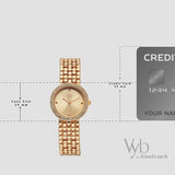 Vyb Iconique By Fastrack Quartz Analog Watch For Girls fv60111wm01w