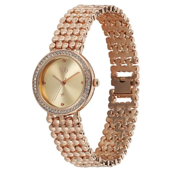 Vyb Iconique By Fastrack Quartz Analog Watch For Girls - FV60111WM01W - KRISHNA WATCH COMPANY