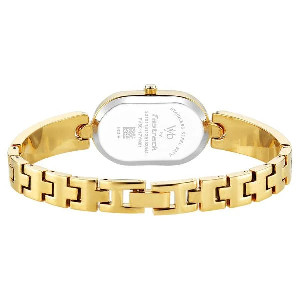 Vyb Diva By Fastrack Quartz Analog Watch For Girls fv60117ym01w - KRISHNA WATCH COMPANY