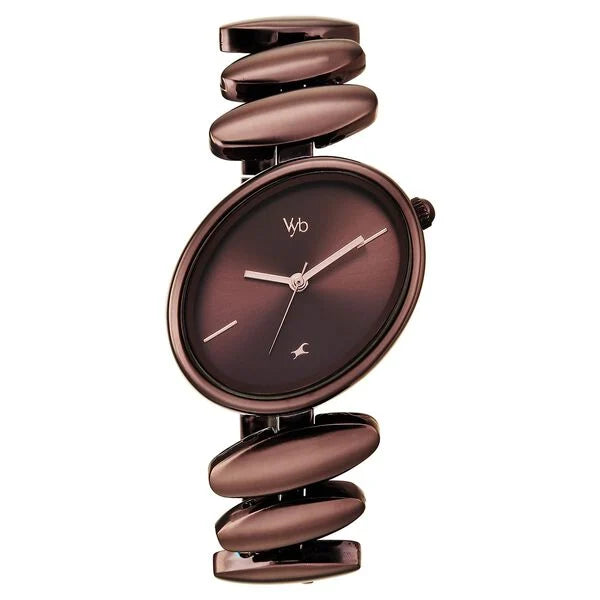 Vyb Successor By Fastrack Quartz Analog Watch For Girls fv60120qm01w - KRISHNA WATCH COMPANY