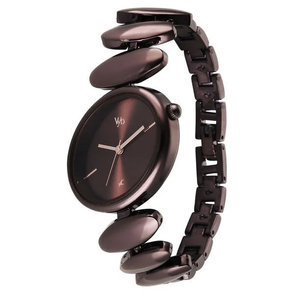 Vyb Successor By Fastrack Quartz Analog Watch For Girls fv60120qm01w - KRISHNA WATCH COMPANY