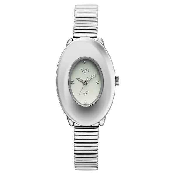 Vyb Runway By Fastrack Quartz Analog Watch For Girls fv60121sm01w - KRISHNA WATCH COMPANY