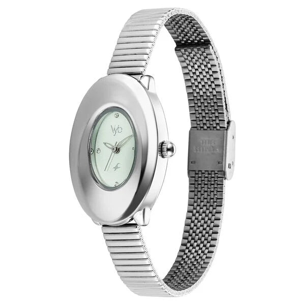 Vyb Runway By Fastrack Quartz Analog Watch For Girls fv60121sm01w - KRISHNA WATCH COMPANY