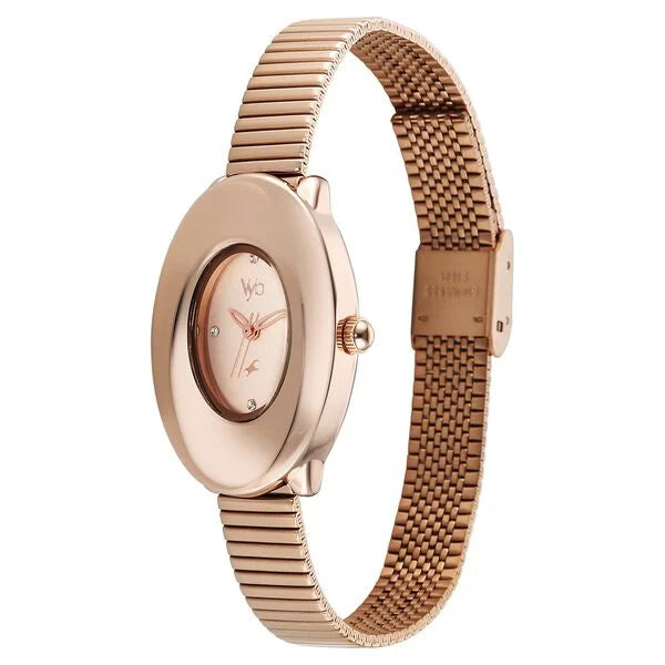 Vyb Runway By Fastrack Quartz Analog Watch For Girls fv60121wm01w - KRISHNA WATCH COMPANY