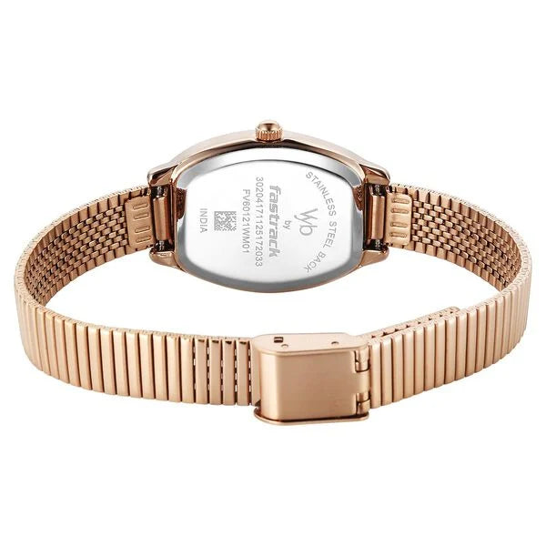 Vyb Runway By Fastrack Quartz Analog Watch For Girls fv60121wm01w - KRISHNA WATCH COMPANY