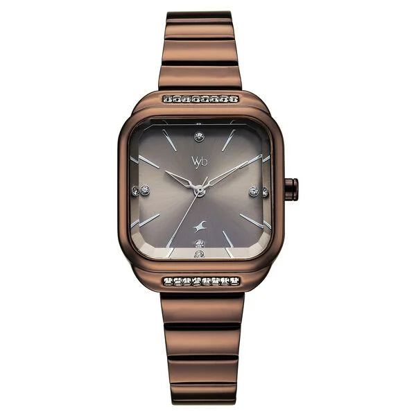 Vyb Seeker By Fastrack Quartz Analog Watch For Girls fv60124qm01w - KRISHNA WATCH COMPANY