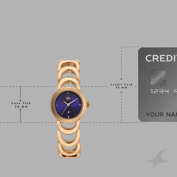 Vyb Bliss By Fastrack Quartz Analog Watch For Girls fv60131wm01w - KRISHNA WATCH COMPANY