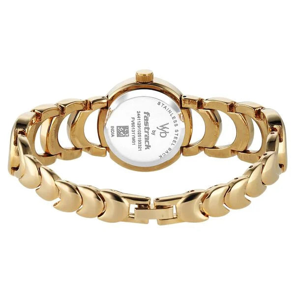 Vyb Bliss By Fastrack Quartz Analog Watch For Girls fv60131ym01w - KRISHNA WATCH COMPANY