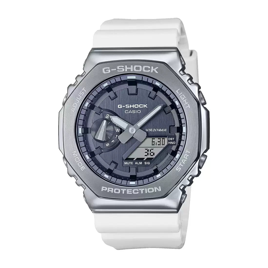 Analog Casio G-SHOCK GM-2100WS-7ADR - G1471 - KRISHNA WATCH COMPANY