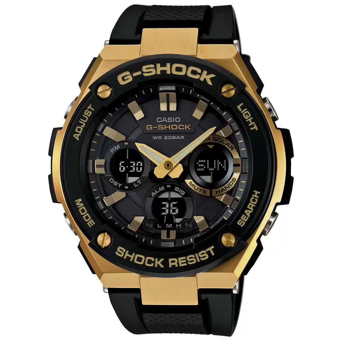 Casio Analog Dgital G-SHOCK GST-S100G-1ADR - G608 - KRISHNA WATCH COMPANY