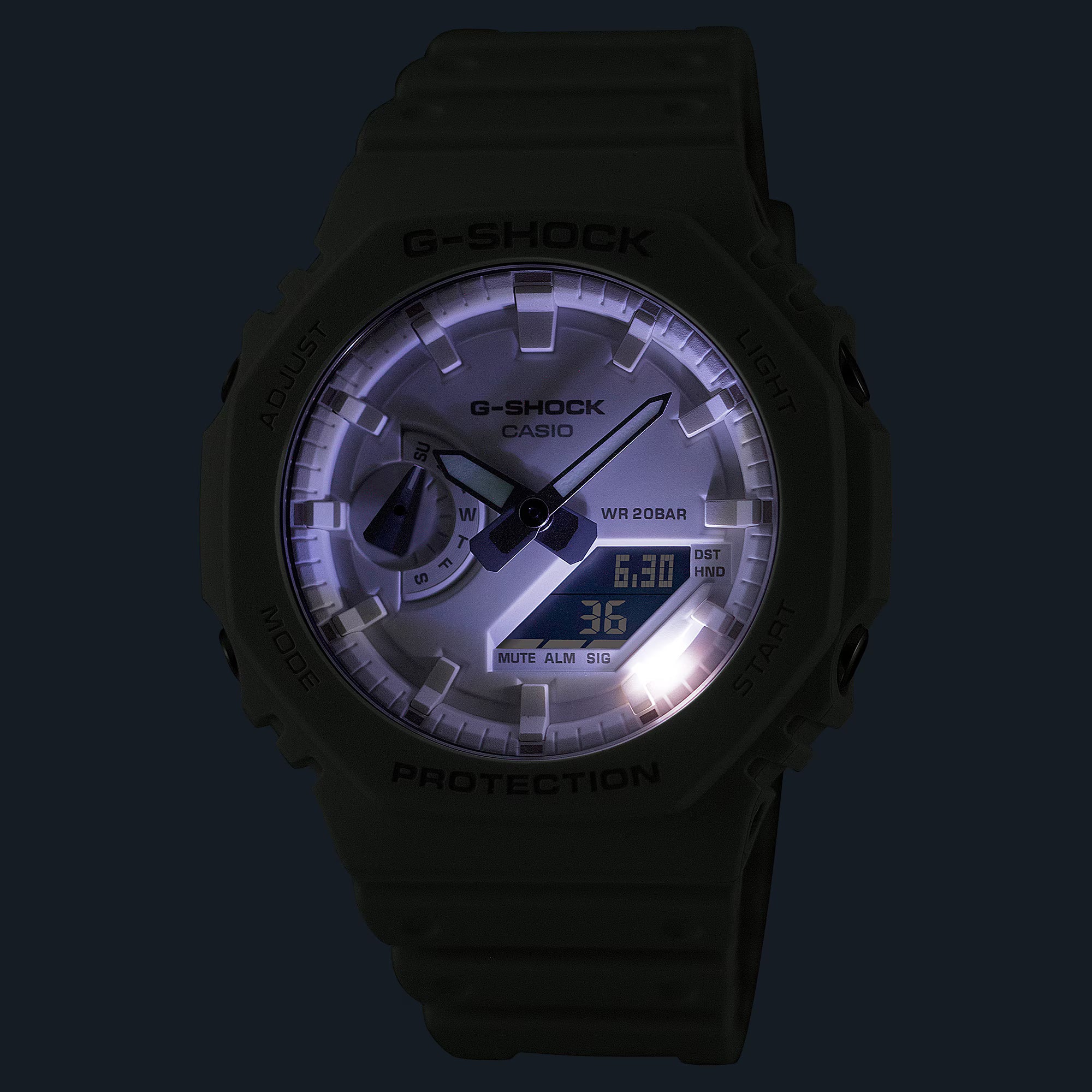 Casio G-Shock GA-2100-7A7DR - G1522 - KRISHNA WATCH COMPANY