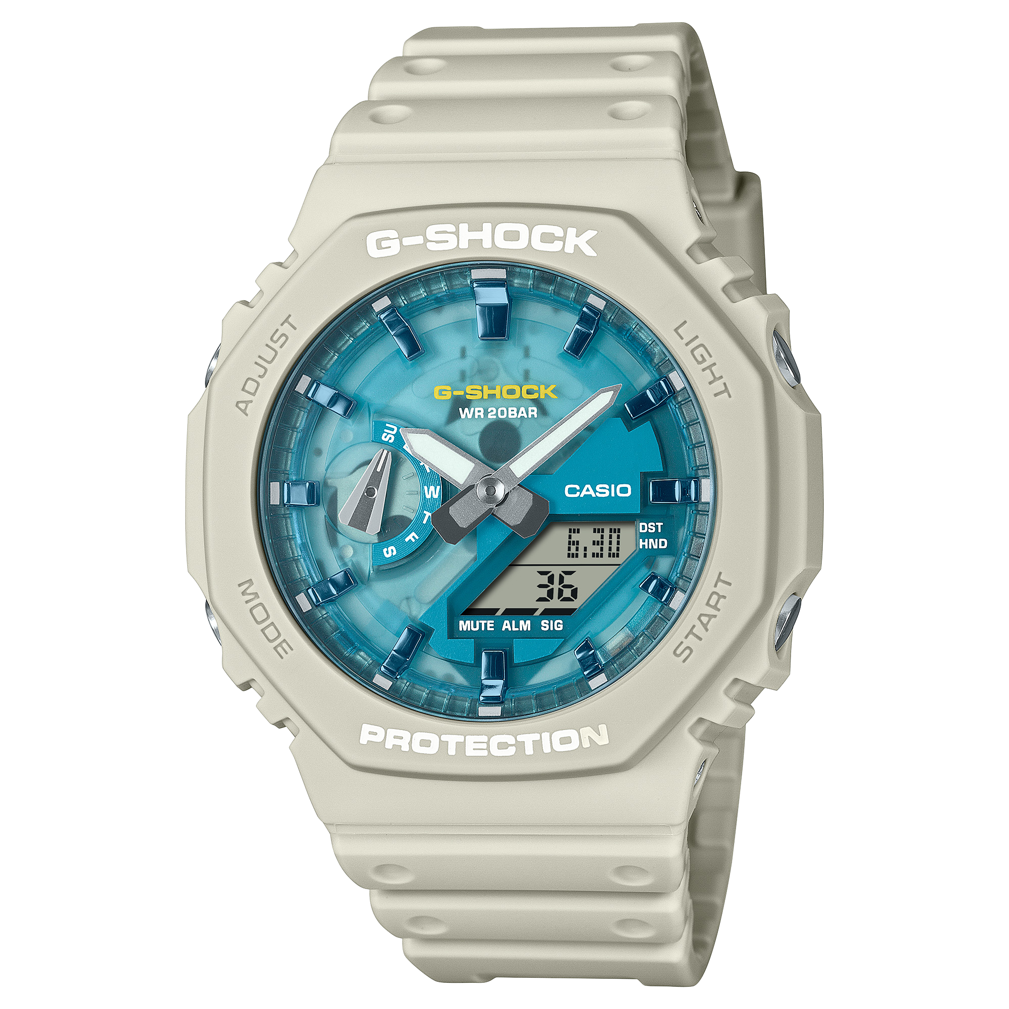 CASIO G-SHOCK GA-2100AS-5ADR - G1680 - KRISHNA WATCH COMPANY