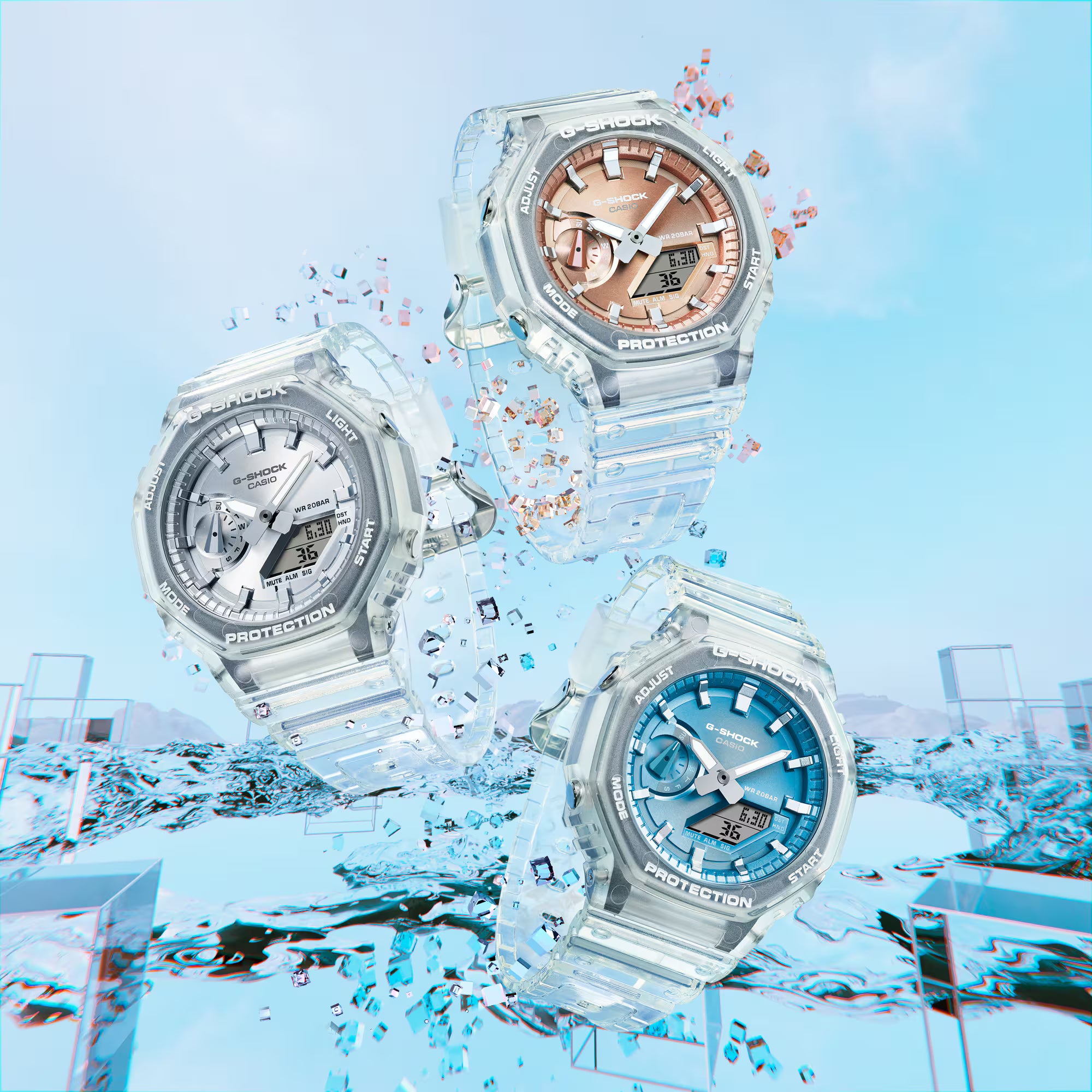 Casio G-Shock GA-2100BM-7A2DR - G1690 - KRISHNA WATCH COMPANY