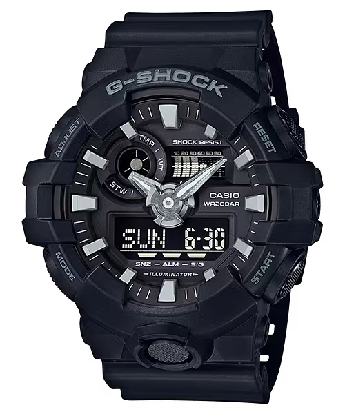 Casio G-Shock GA-700-1BDR - G715 - KRISHNA WATCH COMPANY