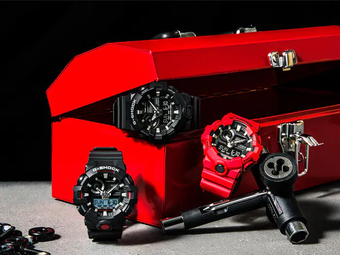 Casio G-Shock GA-700-1BDR - G715 - KRISHNA WATCH COMPANY