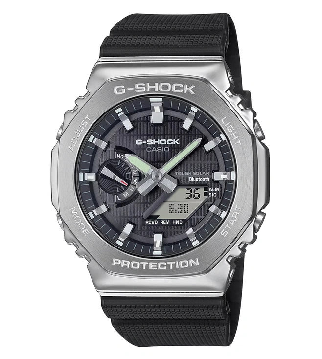 Casio G-Shock Resin Strap Men Watch GBM2100-1ADR - G1581 - KRISHNA WATCH COMPANY