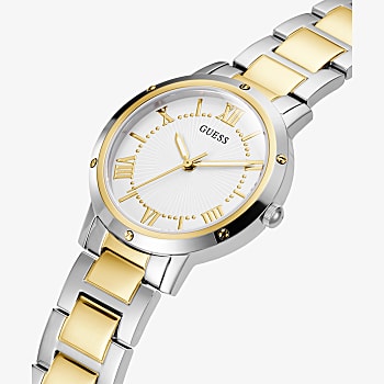 Guess 2-Tone Case 2-Tone Stainless Steel Watch GW0404L2 - KRISHNA WATCH COMPANY