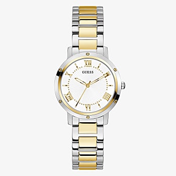 Guess 2-Tone Case 2-Tone Stainless Steel Watch GW0404L2