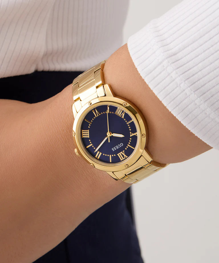 GUESS DAWN Ladies Gold Tone Analog Watch GW0404L4 - KRISHNA WATCH COMPANY