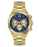 GUESS Mens Gold Tone Multi-function Watch GW0703G6