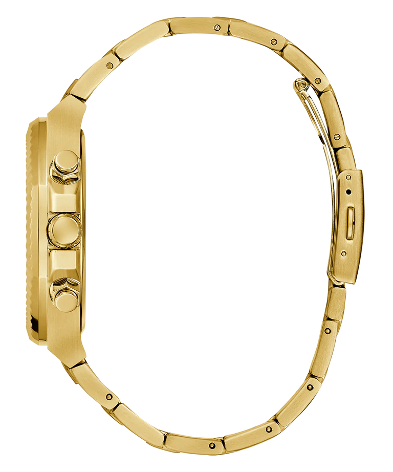 GUESS Mens Gold Tone Multi-function Watch - GW0703G6 - KRISHNA WATCH COMPANY