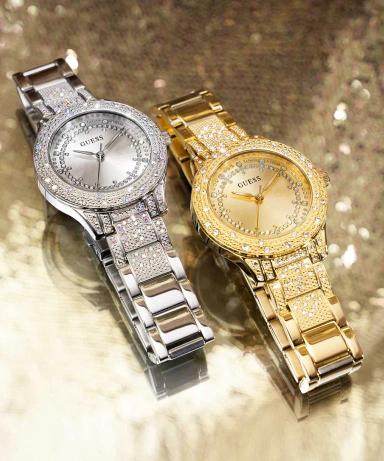 GUESS Shooting Star Analog Watch for Women GW0746L2 - KRISHNA WATCH COMPANY