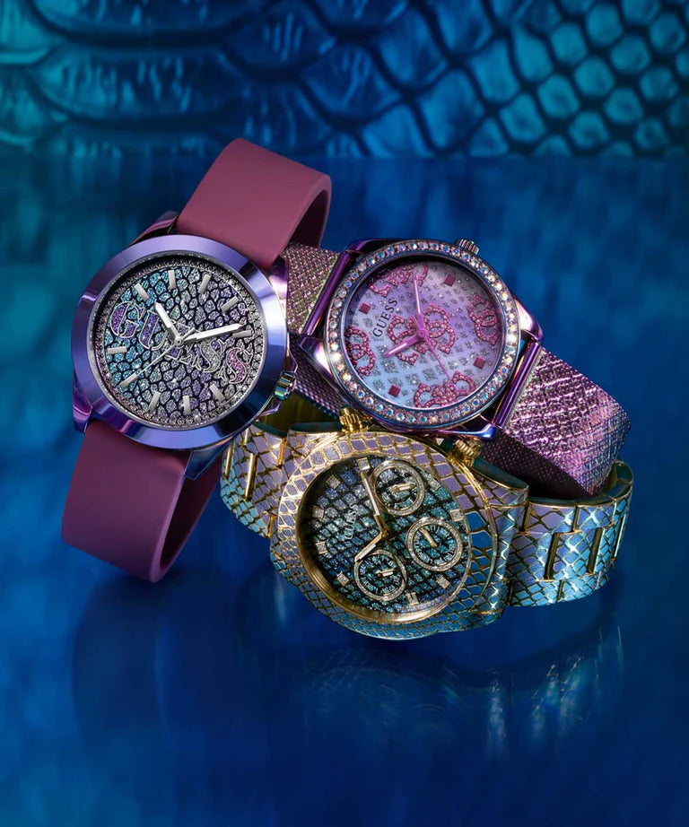 GUESS Serpentina Chronograph Watch for Women GW0752L1 - KRISHNA WATCH COMPANY
