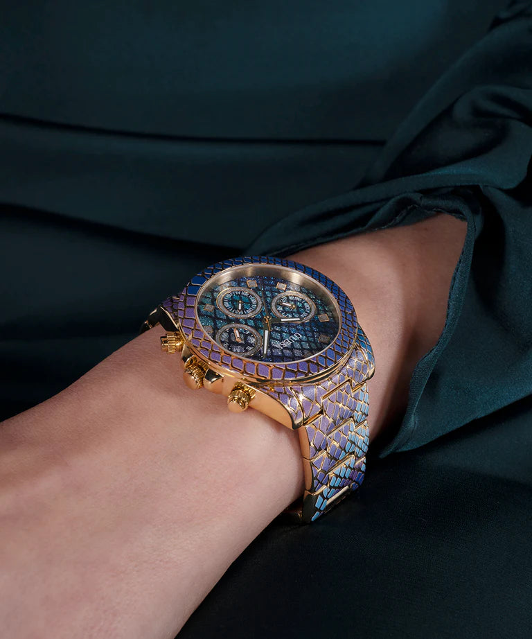 GUESS Serpentina Chronograph Watch for Women GW0752L1 - KRISHNA WATCH COMPANY