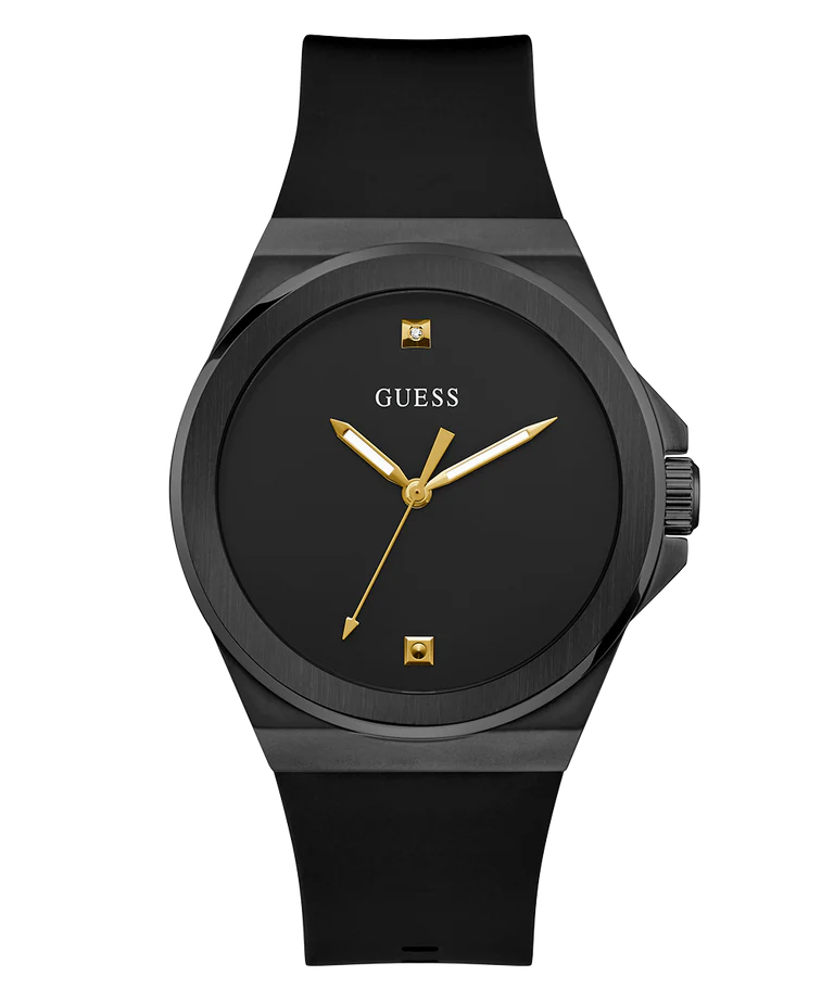 GUESS Vinyl Analog Watch for Men GW0790G2 - KRISHNA WATCH COMPANY