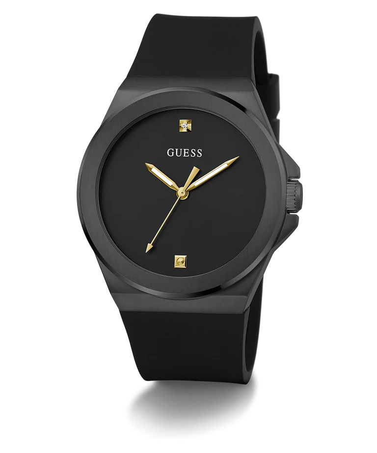 GUESS Vinyl Analog Watch for Men GW0790G2 - KRISHNA WATCH COMPANY