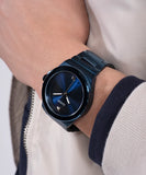 GUESS Vinyl Analog Watch for Men - GW0833G1