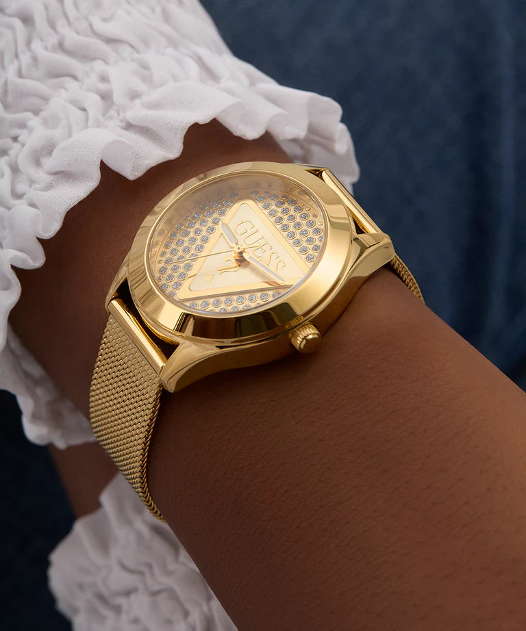 GUESS Ladies Gold Tone Analog Watch GW0835L2 - KRISHNA WATCH COMPANY