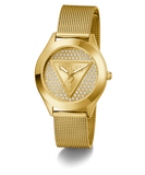 GUESS Ladies Gold Tone Analog Watch GW0835L2