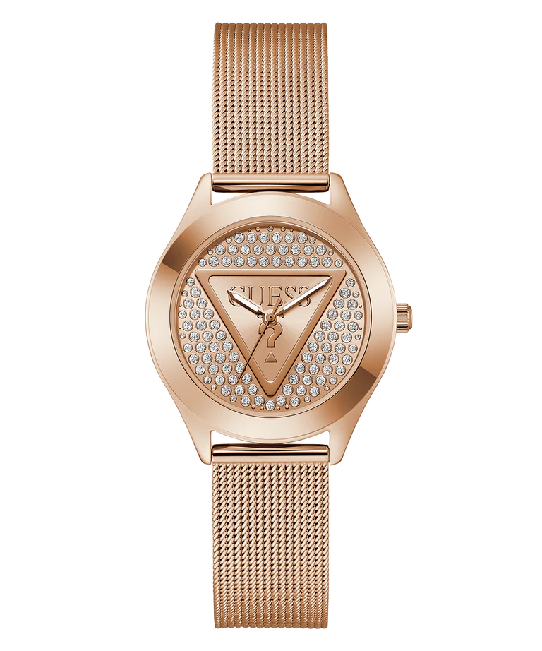 GUESS Ladies Rose Gold Tone Analog Watch GW0835L3 - KRISHNA WATCH COMPANY