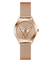 GUESS Ladies Rose Gold Tone Analog Watch GW0835L3