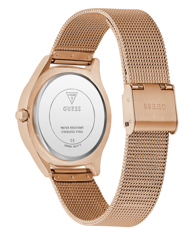 GUESS Ladies Rose Gold Tone Analog Watch GW0835L3 - KRISHNA WATCH COMPANY
