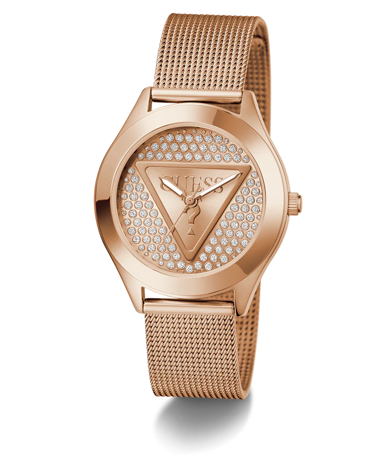 GUESS Ladies Rose Gold Tone Analog Watch GW0835L3 - KRISHNA WATCH COMPANY