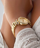GUESS Ladies Gold Tone Analog Watch GW0838L2