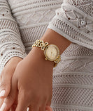 GUESS Ladies Gold Tone Analog Watch GW0838L2