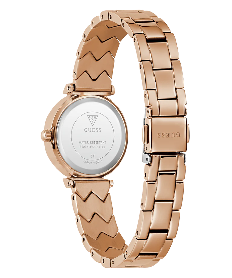 GUESS Ladies Rose Gold Tone Analog Watch GW0839L3 - KRISHNA WATCH COMPANY