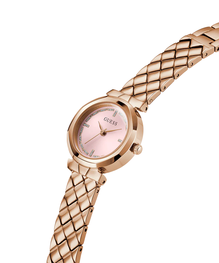 GUESS Ladies Rose Gold Tone Analog Watch GW0839L3 - KRISHNA WATCH COMPANY