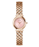 GUESS Ladies Rose Gold Tone Analog Watch GW0839L3