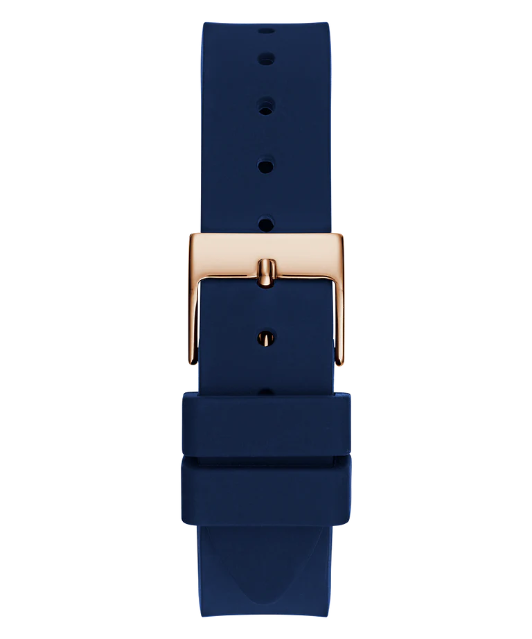 GUESS Ladies Blue Rose Gold Tone Analog Watch GW0844L3 - KRISHNA WATCH COMPANY