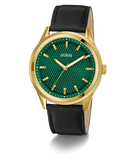 GUESS Mens Black Gold Tone Analog Watch GW0846G1 - KRISHNA WATCH COMPANY