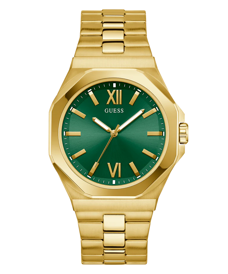 GUESS Mens Gold Tone Analog Watch - GW0849G2 - KRISHNA WATCH COMPANY