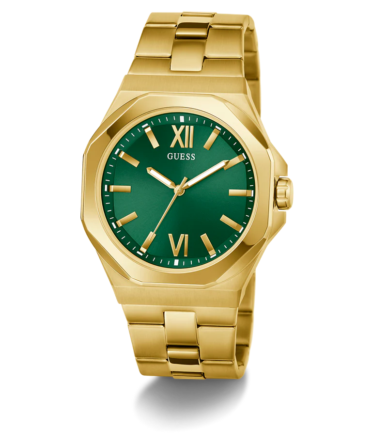 GUESS Mens Gold Tone Analog Watch - GW0849G2 - KRISHNA WATCH COMPANY